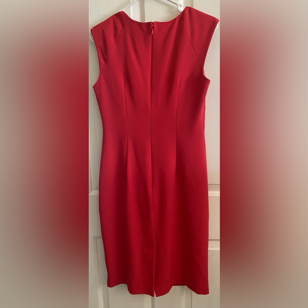 Adrianna Papell Red Midi Dress - Picture 8 of 14